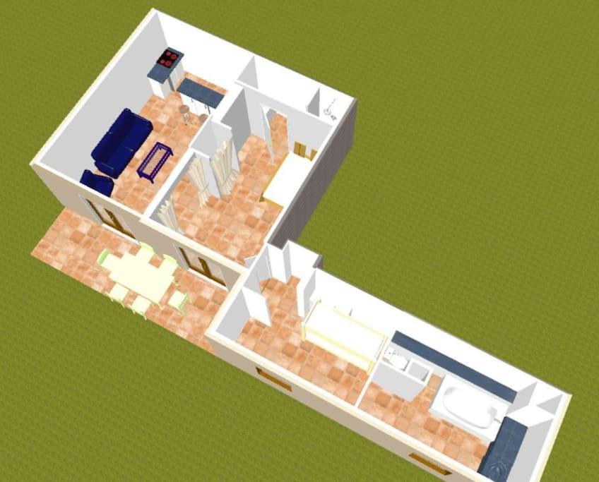 Rez De Villa Bordure Ajaccio Ajaccio  Eksteriør billede
